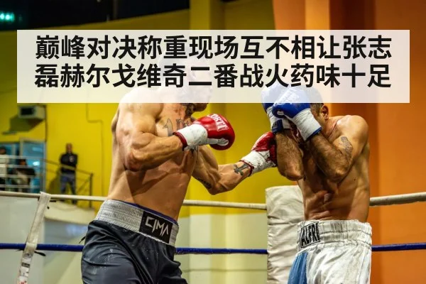 巅峰对决称重现场互不相让张志磊赫尔戈维奇二番战火药味十足
